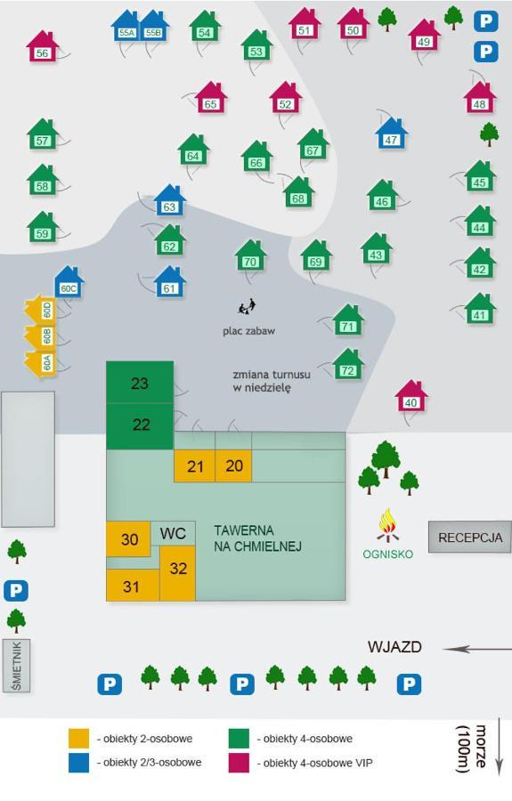 Osrodek Wczasowy Lesny Resort Mielno ميلنو المظهر الخارجي الصورة